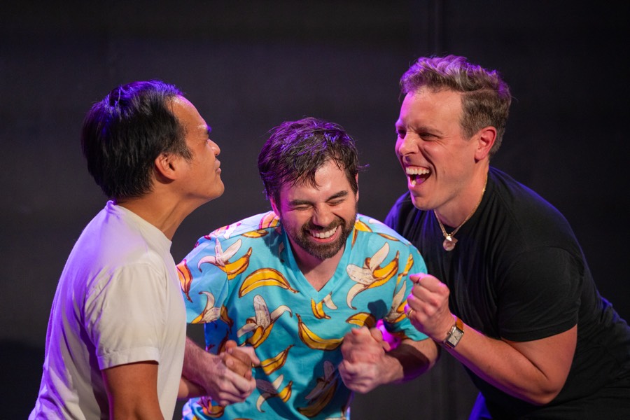 Production image from Heated Rivalry: The Musical Parody!