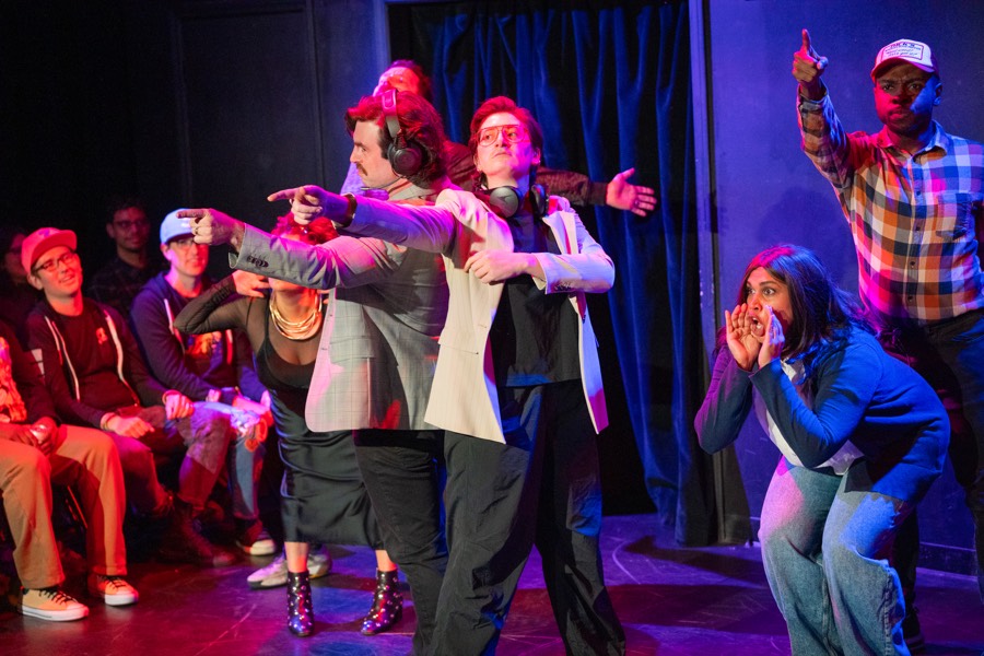 Production image from Heated Rivalry: The Musical Parody!