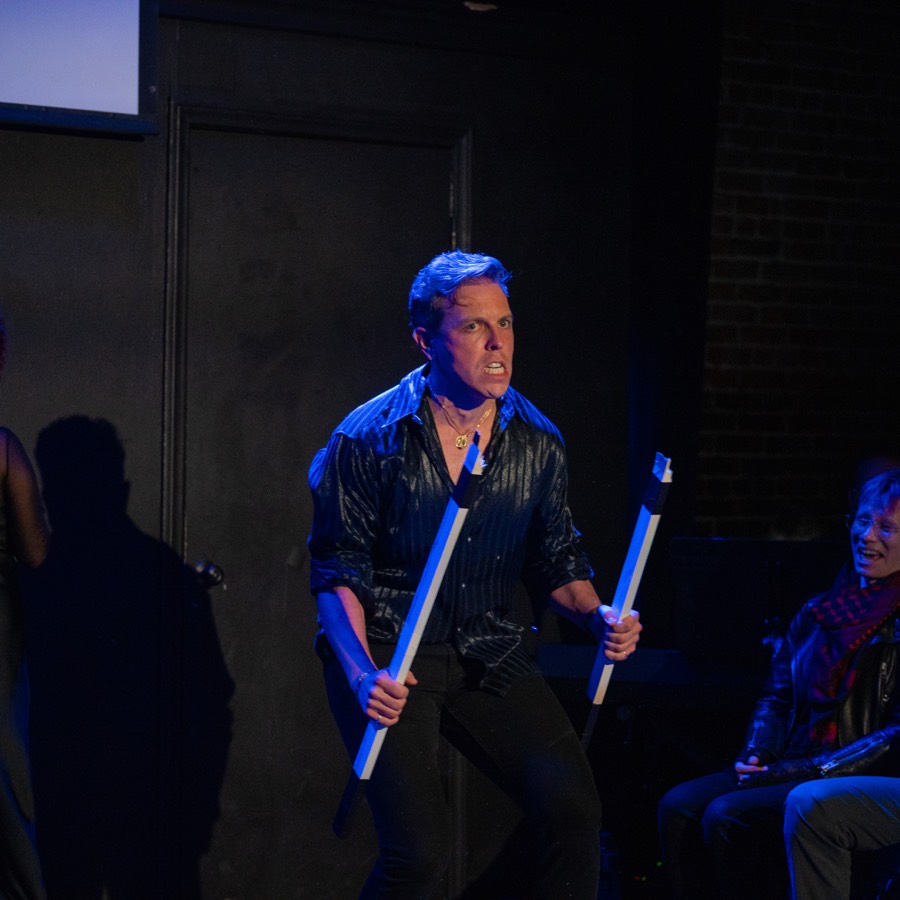 Production image from Heated Rivalry: The Musical Parody!